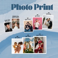 Photo Print Cute Size Wallet Size 3R 4R 5R 6R 8R A4 Customized Photo Printing