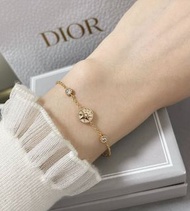 💞現貨 🌟💜全新 Dior Rose des Vents 黃金鑽石手鏈