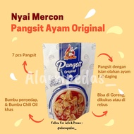 Pangsit Tulang Rangu Nyai Mercon VIRAL Keju Baso Full Mozarella lumer Jajanan Instant pangsit ayam k