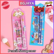 5 in 1 Kids Stationary Set School Student Stationary Birthday Gift Present (BGJAYA)