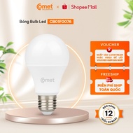 [LIVE - HCM/HN Express] Comet CB01F007 7W Energy Saving Led Bulb, 2 Light Colors White and Yellow