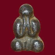 พระปิดตาหลวงพ่อเดิม วัดหนองโพ พิมพ์ 2 หน้า เนื้อตะกั่ว จ.นครสวรรค์ a3 a011