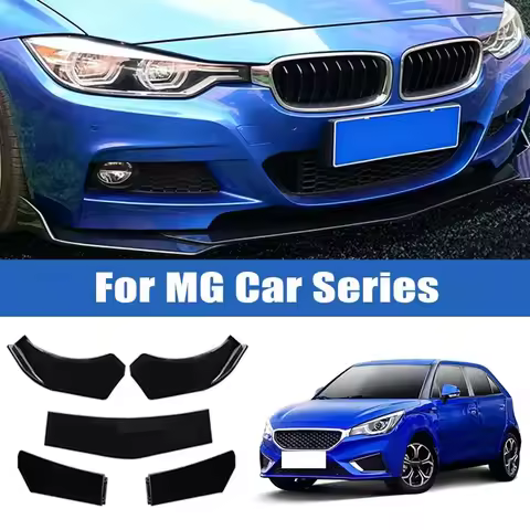 5Pcs Car Front Bumper Separator Bumper Lip Body Kit Duck Lip Separator For MG 3 4 5 6 7 ZS HS ONE ES