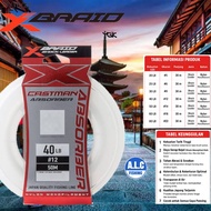 Ygk X Braid castman leader string 20lb 25lb 30lb 40lb 50lb 60lb 80lb strong and strong shock leader