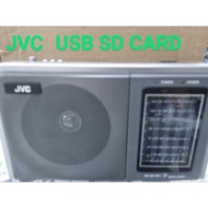 JVC 9-Band AC/DC Radio with USB & SD Card – Versatile Music Anywhere