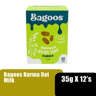 BAGOOS Organic Oat Milk (Kurma) - 30g x 12's HTM Pharmacy