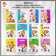 [AZ] BUKU LATIHAN PRASEKOLAH: WRITING SERIES (NUMBERS, ALPHABET, PRE-WRITING, 学写部首 &amp; 学写笔画 )