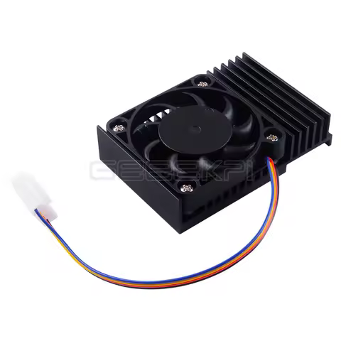 GeeekPi Jetson Nano radiator heat sink aluminum alloy fins and PWM fan adjustable speed