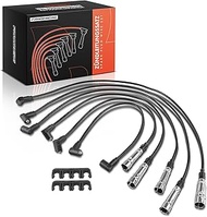 Frankberg 6x Ignition Cable Set Ignition Cable Compatible with 90 893 894 8A2 2.0L-2.3L 1985-1991 Co