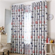 [Factory Free Customise] GY2160 Gyrohome 1PC Ring Hook Rod Room Blackout 75%  Children Curtain Drape Window Home Dec