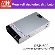 MEAN WELL RSP-500 Switching power supply RSP-500-24V/48V/12V/27V Thin 500W5V/15V/3.3V replacement SP