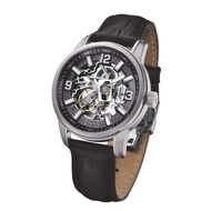 Arbutus Classic Skeleton AR904SBB Automatic Watch