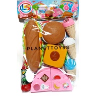 Girls' Toys Cooking Hot Dog Burger Ice Cream Cake No. LF 33