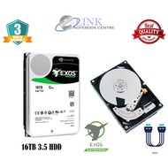 Seagate 16TB Exos X18 7200 rpm SATA III 3.5" Internal HDD
