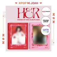 (POB) MINNIE of (G)-IDLE : [HER] 1st Mini Album (22nd Jan.2025)