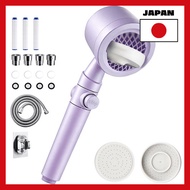 [Japan import]Showerhead replacement panel set of 2 "SPA grade 3D shower" with chlorine removal, pre
