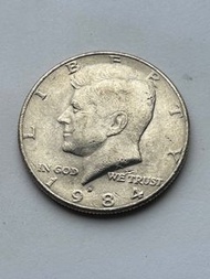 1984年美國甘迺迪半美元硬幣