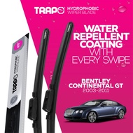 Trapo Hydrophobic Car Wiper Blade Bentley Continental GT (2003-2011) 1 Set
