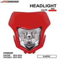 Front Headlight for CRF250L,Dirt Bike Head Light Kit for CRF 250L 2013-2019/CRF250LA 2017-2019