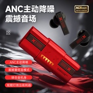 Bluetooth หูฟัง ANC ดีไซน์สัตว์ป่าสุดเท่ หูฟังไร้สายแบบมีสาย คุณภาพสูง อุปกรณ์ประดับคอแบบหนัก