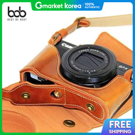Bob 480Eps30 Canon G7X Mark Ii High-End Digital Camera Leather Case Strap
