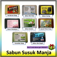 SABUN HOMEMADE  + 🎁TRADITIONAL / bird nest/ cacing / fat burner/santan