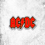 ACDC Band Sticker - Font