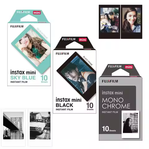 Genuine Fujifilm Instax Mini 12 Film for Fujifilm Instax Mini Liplay 11 9 8 40 90 25 99 Camera Link 