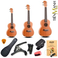 Ukulele Concert, Tenor, Soprano Genuine BWS B01 - Lifetime Maintenance (Imported Strong Music Mahogany Wood)