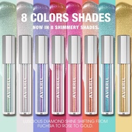 Chameleon Polarized Lip Gloss, Glitter Liquid Lip Gloss Lipstick, Long Lasting Metallic Lip Gloss