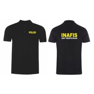 Poloshirt Polisi Inafis / Baju Kerah Inafis Unit Identifikasi