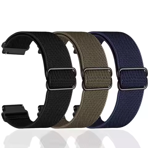 Nylon Elastic Loop Strap For OnePlus Watch 2 3 Smart Watch Band Bracelet For OPPO Watch X 4 Pro Wris