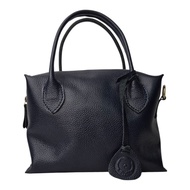 BERNIE Emma Navy Leather Bag Wanita