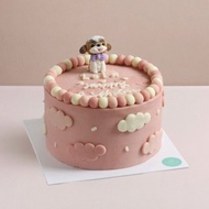 狗狗生日蛋糕 雲朵蛋糕升級版 寵物蛋糕 毛孩慶生首選 毛家人寵物