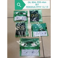 POS OIL SEAL PERODUA MYVI 1.3,1.5, ALZA 1.5 [VITON OIL SEAL][TIMING,FLY WHEEL,DRIVE SHAFT,AUTO BALL]