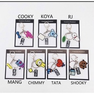 BTS BT21 Characters - Lightstick Keychain from Korea