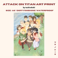 Attack On Titan Art Print
