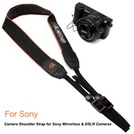 Adjustable Neck Strap for Sony A6000/A6400/A7III/A7IV Series Mirrorless Cameras Anti-slip & Durable
