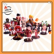 Action Figure Figure Miniature Display Figure Anime One Piece Set Luffy Zoro Sanji Figma Ace Wano Na