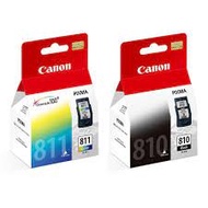 Canon Ink Catridge PG-810 Black & CL-811 Colour