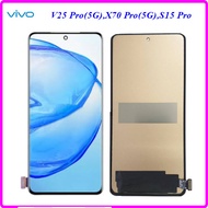 อะไหล่มือถือ Vivo V25 Pro 5GX70 Pro 5GS15 Pro/สายแพร/กระจกเลนส์กล้อง/แบตเตอรี่ B-W2/หน้าจอ LCD