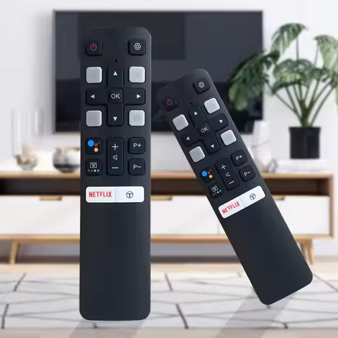 Smart TV Remote Control RC802V FUR6 FUR7 For TCL Android 49P30FS 65P8S 55C715 49S6800 43P615 55C645 