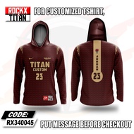 TxR  MAROON BASKETBALL HOODIE FOR MEN  JERSEY FULL SUBLIMATION