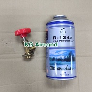 Aircond Gas Kereta Gas R134a Hua Penguin 134A - gross weight 272g