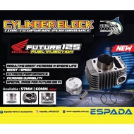🔥ESPADA  Honda Future125 Fi WAVE 125 FI 57MM /60MM Racing Cylinder Block