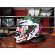 GILLE HELMET DC SERIES "JOKER" FULL FACE DUAL VISOR