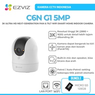 EZVIZ C6N G1 5MP 3K ULTRA HD NEXT-GENERATION PAN & TILT SMART COLOR NIGHT VISION WIFI SMART HOME IND