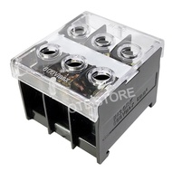 IN30SBK + IN30C 50A 3POLE DIN RAIL TERMINAL BLOCK WITH COVER
