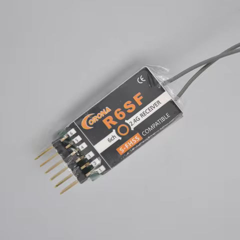 Corona R6SF 2.4GHz S-FHSS/FHSS FUTABA Compatible 6 Channels Micro S.bus Receiver
