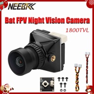 Bat FPV Camera Super Black Light Night Vision Wide Dynamic 1800TVL FPV Camera 2.1mm Lens PAL/NTSC 4：